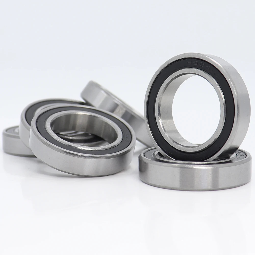 

6804 2RS Bearing 20*32*7 mm 10Pcs ABEC-1 Metric Thin Section 61804RS 6804 RS Ball Bearings 6804RS