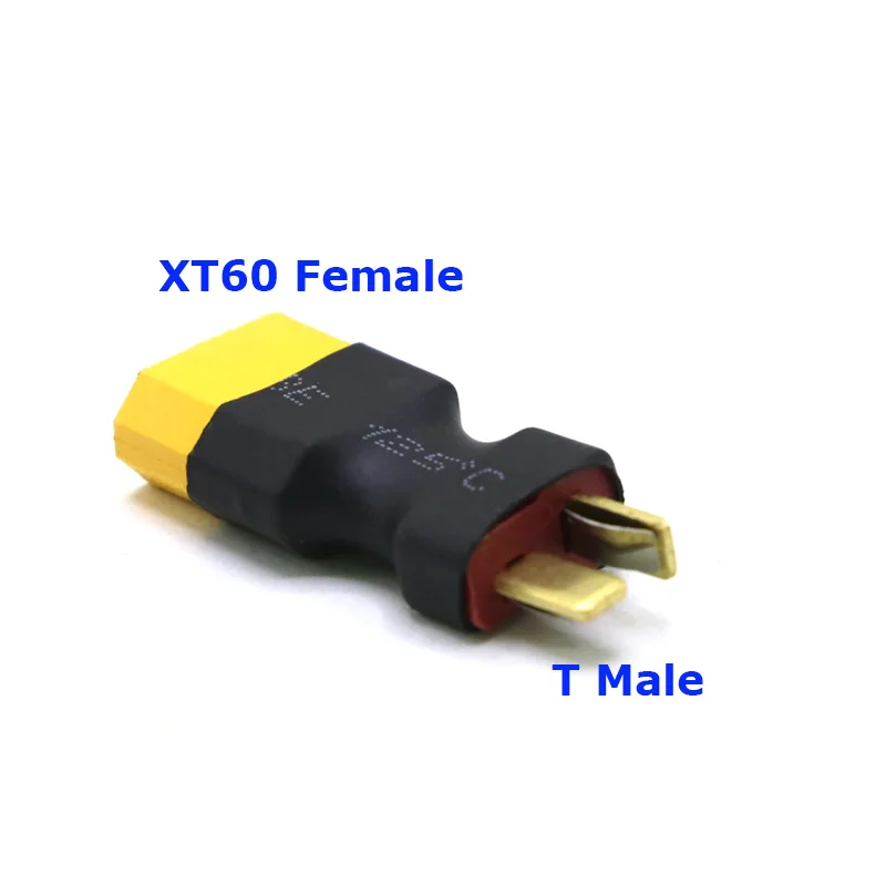 2er-Set Adapter XT30 XT60 XT90 Traxxas T-Stecker Deans EC5 EC3 Buchse auf Stecker HXT 4MM Steckverbinder RC Lipo Akku Steuerungsteile DIY – Detail 26