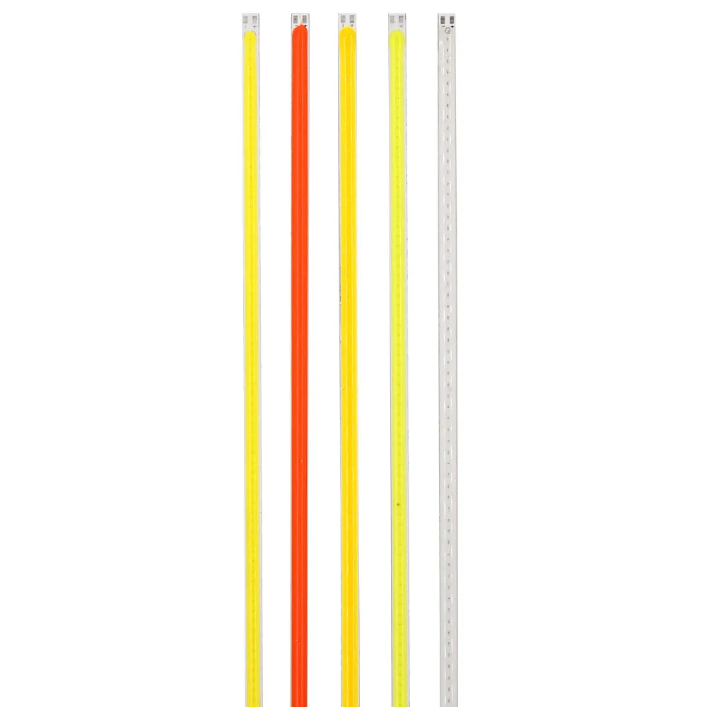 10pcs 6mm Width 12V LED Bar Lights 20cm 30cm 40cm 50cm 60cm Length DC12V COB LED Strip Light with 3M Glue Tape for Car Lamp DIY