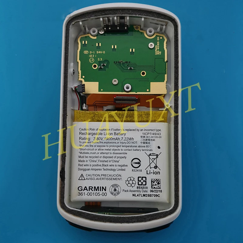 Coperchio posteriore originale per GARMIN EDGE 1030 misuratore di velocità della bicicletta di riparazione della copertura posteriore Con La Batteria di ricambio (senza contatto e LCD)