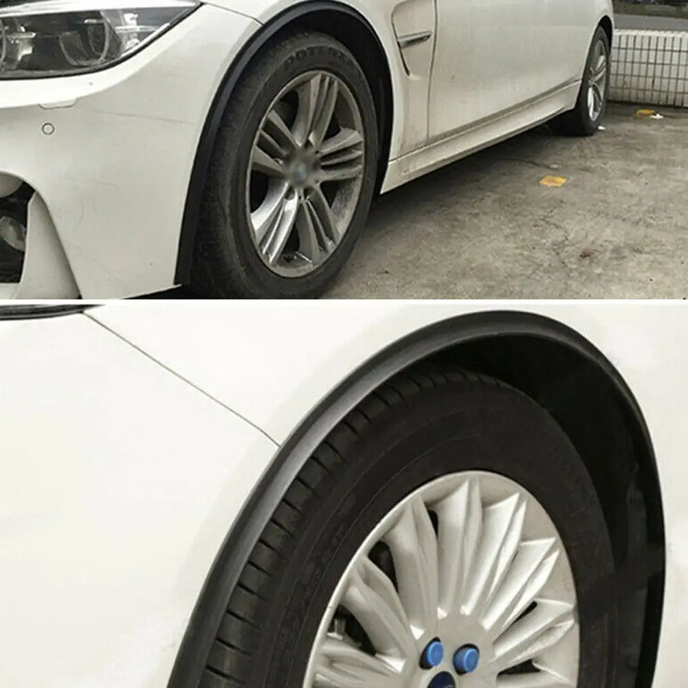 Wheel Arch Covers Extensions Universal Rubber Lip Scratch Eyebrow Car Flares Arches Wing Expander Arch Eyebrow