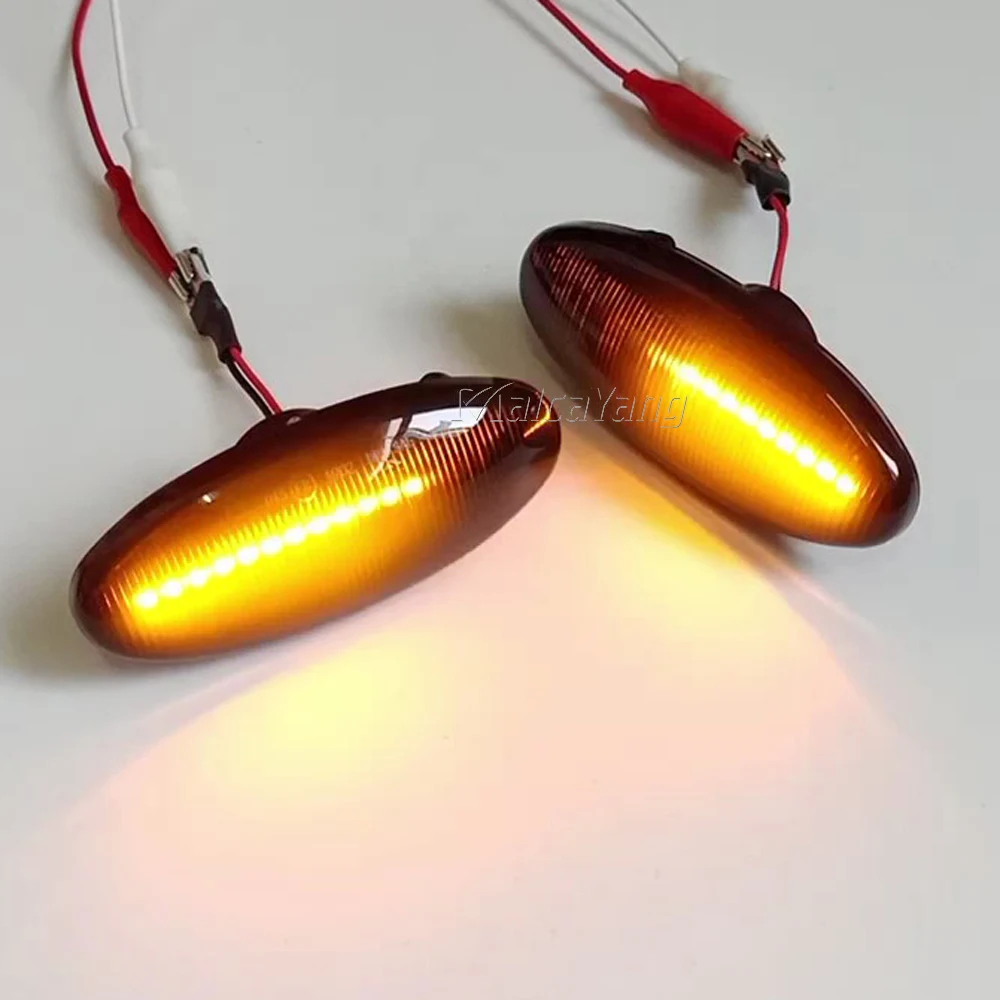 LED ديناميكية الحاجز الجانب ماركر بدوره مصباح إشارة لنيسان NV200 NV400 NP300 ورقة ميكرا مكعب ملاحظة Dualis مارس تيدا X-T #1