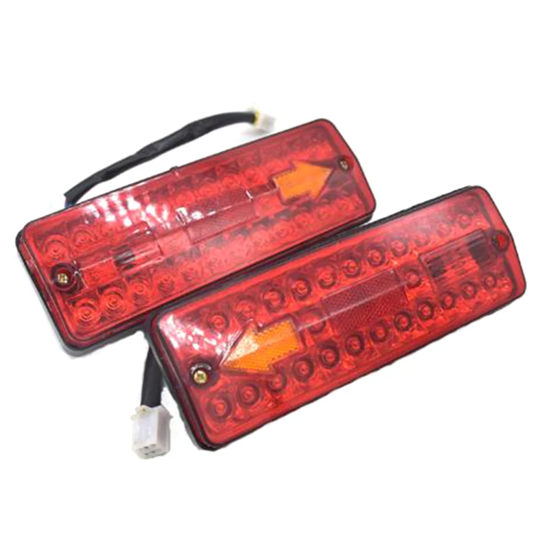 12V DC LED Rear Tail Light Brake Turn Signal Reverse Lamp For Electric-Tricycle