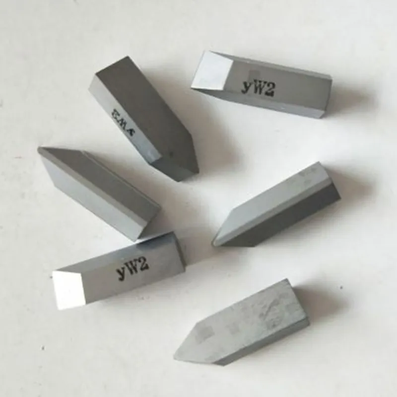 20-30ชิ้น YT15 / YW2 JCL15-120 / JCL20-120 / JCL25-120 CNC คาร์ไบด์เชื่อมแบบสอดใบมีดกลึงแบบทองเหลืองสำหรับเหล็ก