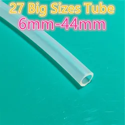 1 Meter 27 sizes 6mm to 44mm Food Grade Transparent Silicone Tube Rubber Hose Water Gas Pipe Dropshipping Sell at a loss