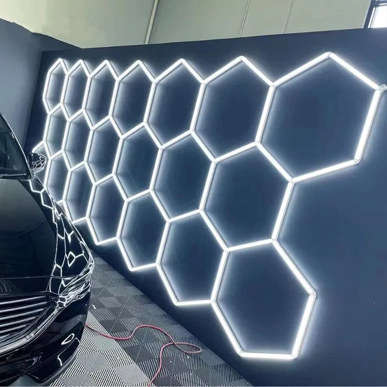 3.6*6.8 Factory Direct Supplier Good use in United States Car Showroom 4S Workshop Hex Led Tube