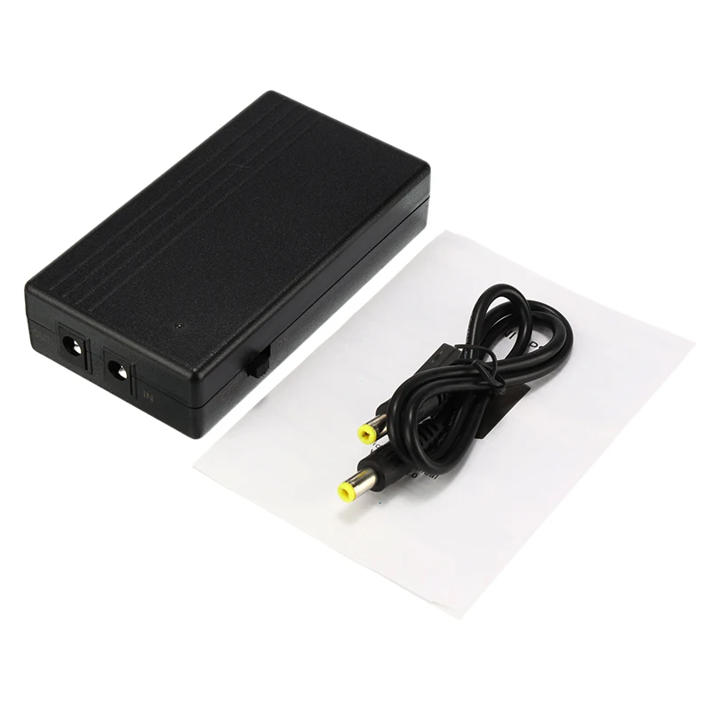 Multipurpose Mini UPS Battery 12V 1A 14.8W Backup Security Standby Power Power Supply Uninterruptible Power Supply Smart