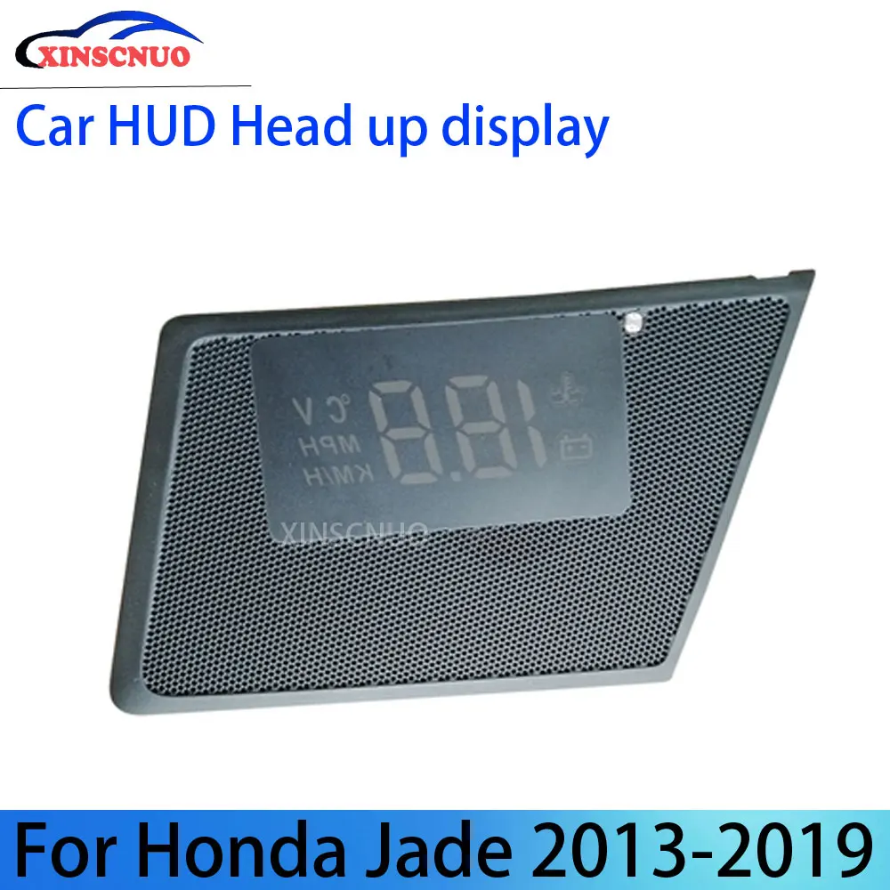 

XINSCNUO OBD Airborne computer Car HUD Head Up Display For Honda Jade 2013-2019 Safe Drive Screen OBD Speedometer Projector