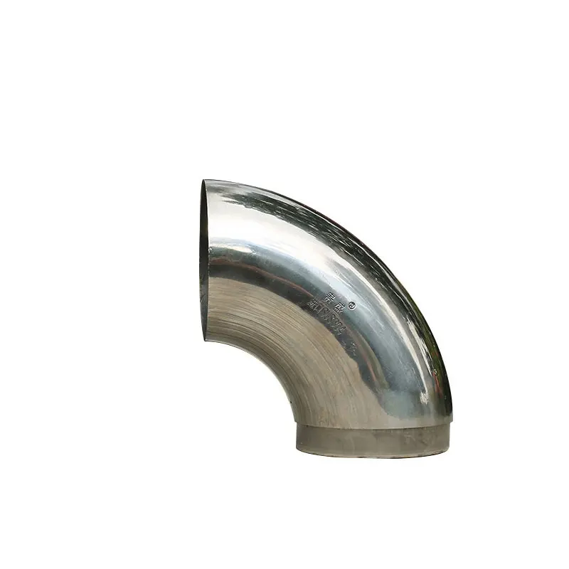 Stainless Steel 90 Degrees Quick Connection Joint Elbow 60mm Steel Pipe Interface Connector