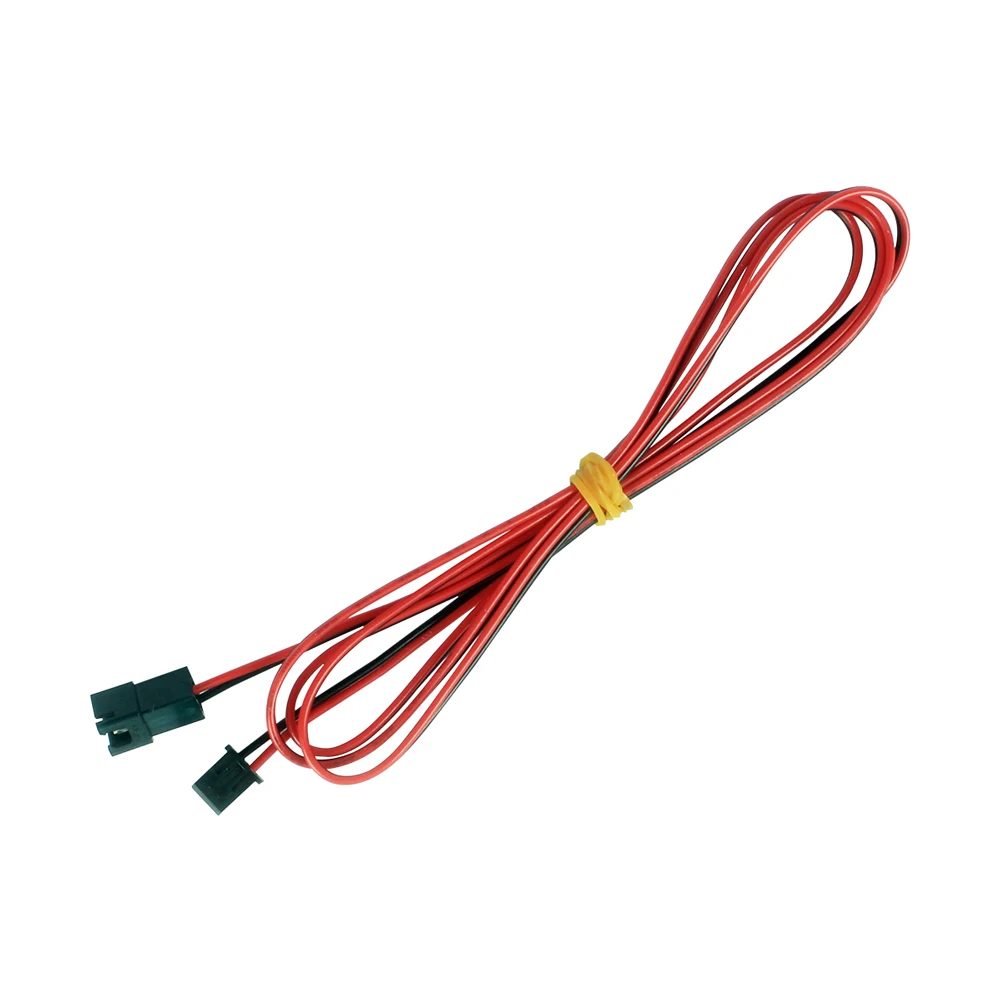 3DSWAY 3D Printer Parts Cooling Fan Extension Cable 2pin XH2.54 Connection Line Lengthen Wire Female to Male 1M 2meter