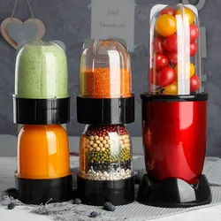 220V Multifunctional Electric Juicer Mini Household Automatic Blender Juicer Machine High Quality Mini Juicer EU/AU/UK/US Plug