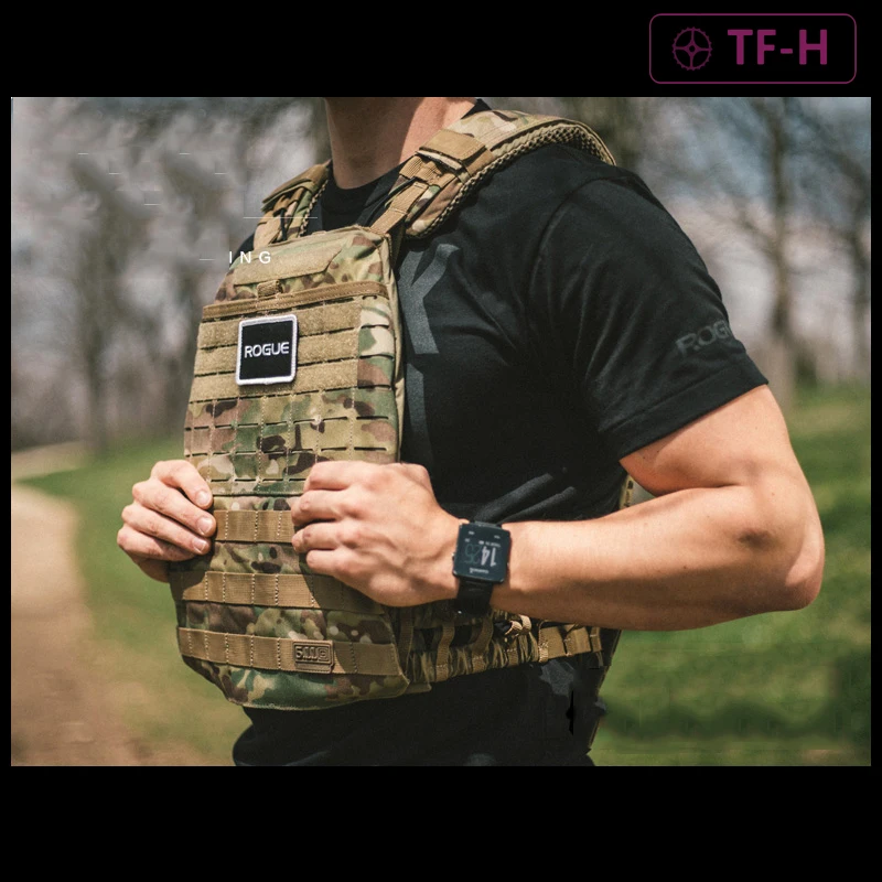 Physical Training Vest Multi-purpose Be Attached To The Steel Plate Tactical Vest Equipment Weight Level 5-10kg