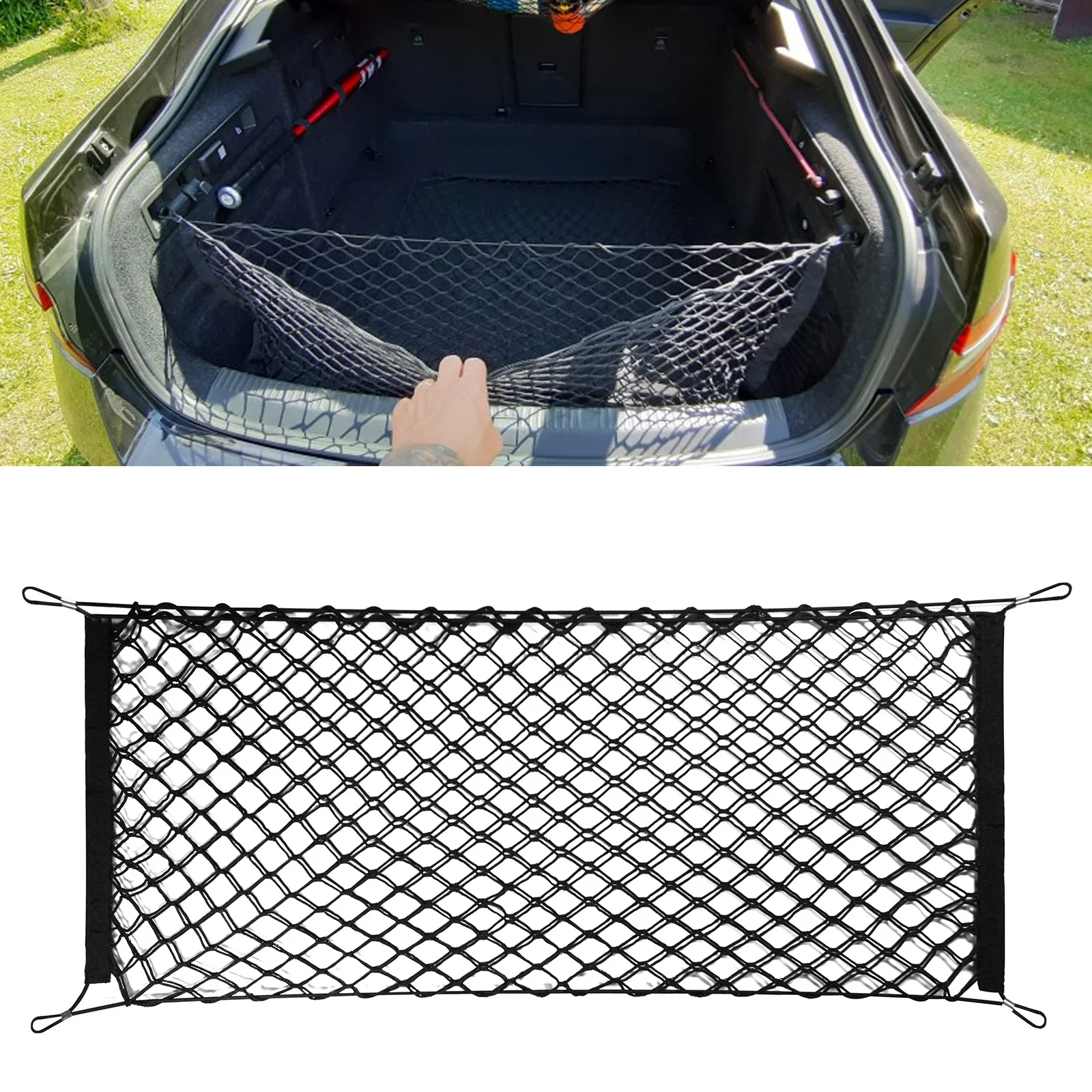 Car Rear Cargo Trunk Storage Organizer Net Mesh for Toyota Camry 30 40 50 55 70 V30 V40 V50 V70 XV20 XV30 XV40 XV50 XV70