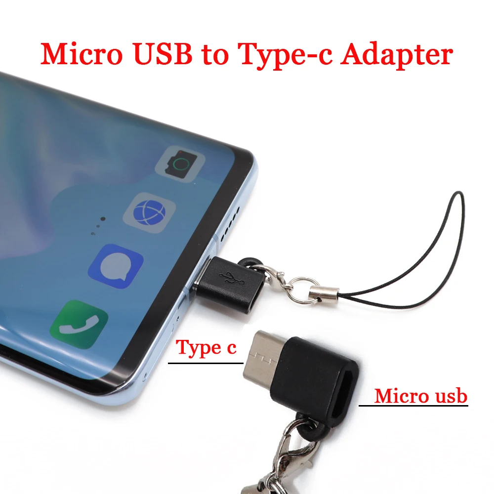 USB Type C Male To Micro USB Female Adapter USB Type-C Support OTG For Xiaomi 4C for Huawei  for HTC Oneplus LG Tablet