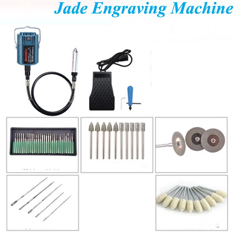 

800W High Power Hanging Mill Engraving Machine Jade Woodworking Metal Polishing Grinding Machine G7800