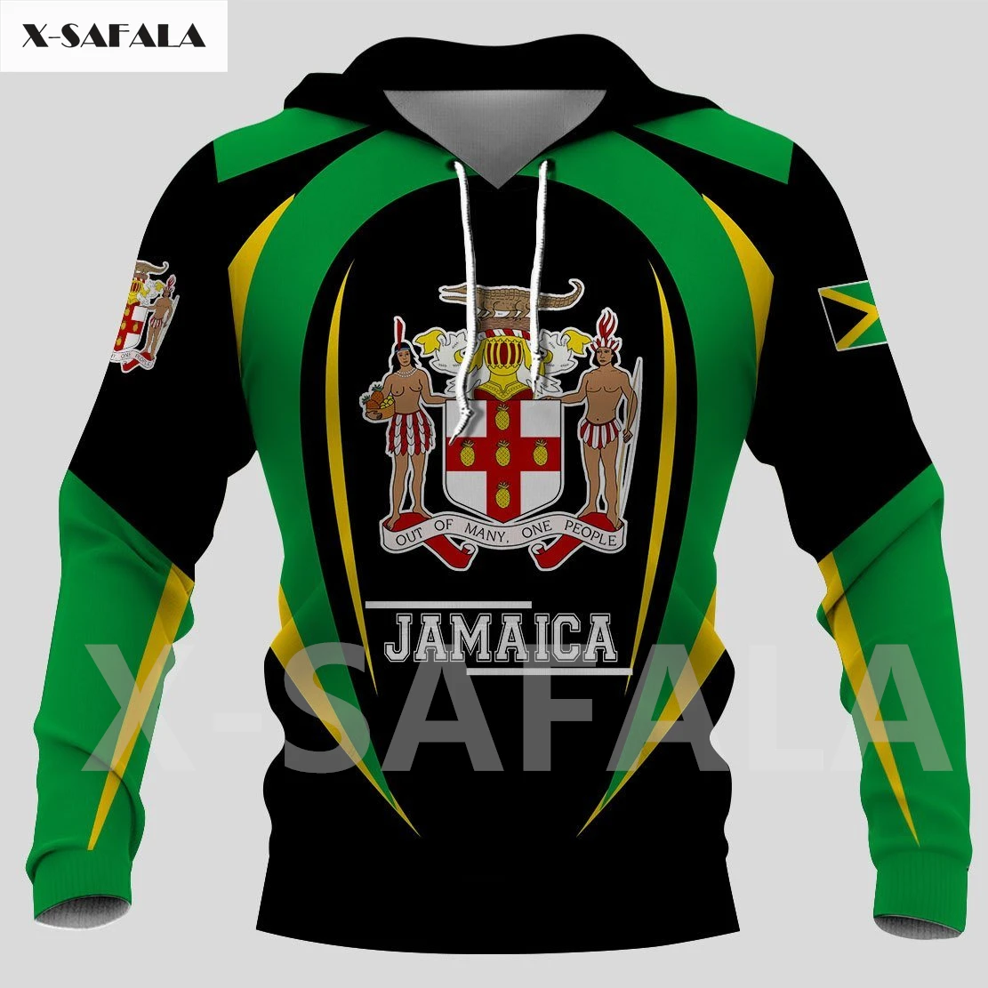 

Jamaica National Emblem Skull Country Map Flag Greece 3D All Printed Hoodie Man Women Harajuku Zipper Pullover Sweatshirt Jacket