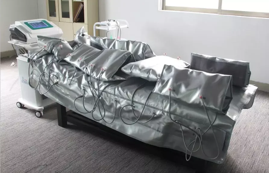 جهاز تدليك احترافي مضاد للشيخوخة لعام 2021 3 في 1 EMS جهاز تنحيف الجسم بالضغط والتصريف اللمفاوي