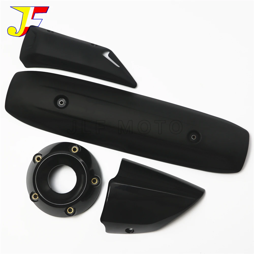 Suitable for Yamaha XP500 TMAX 530 500 2011/12/13/14/15/16Motorcycle Exhaust Pipe Cover Protective Cover Heat Shield Guard Plate