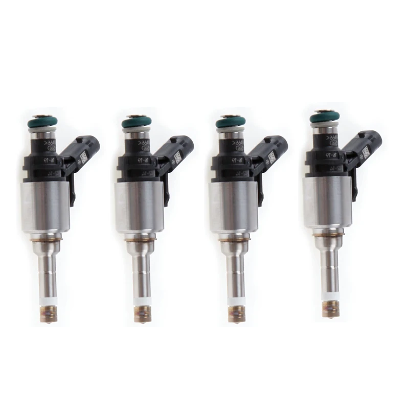 4PCS Petrol Direct Injection Fuel Injector Nozzle For Audi A4 A6 Q5 VW Passat Golf Skoda Prosche 2.0TFSI 06L906036D 06L906036K