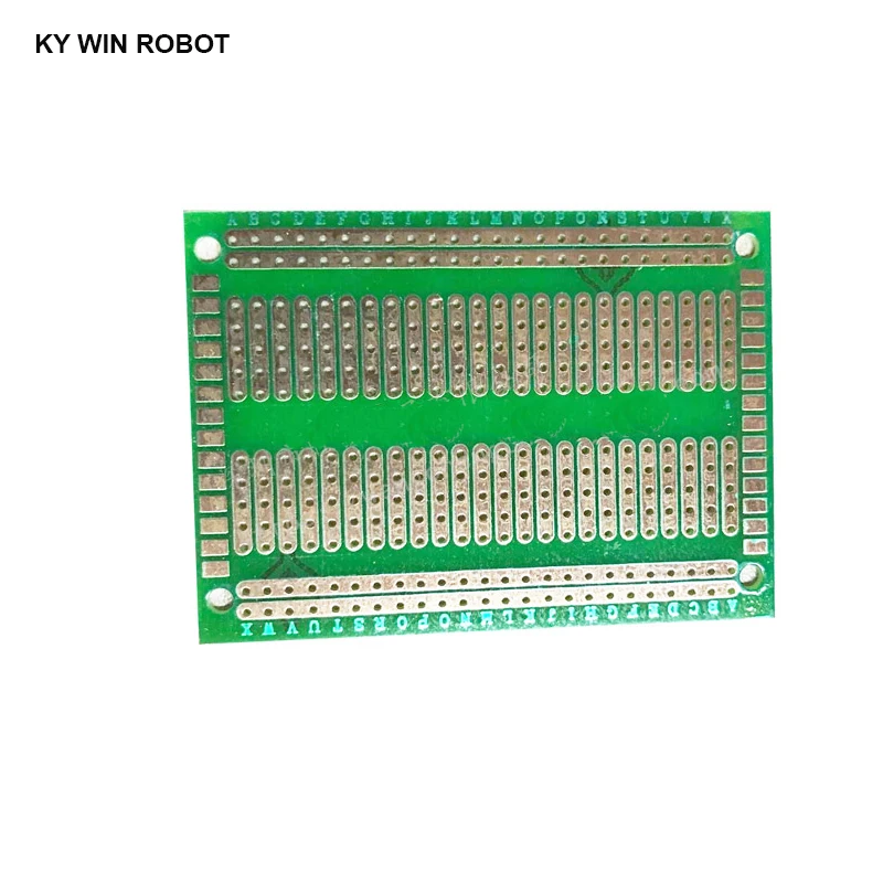 1PCS DIY 5x7 5*7CM Prototype Paper PCB Universal Experiment Matrix Circuit Board Single Row Continuous Hole 50x70mm