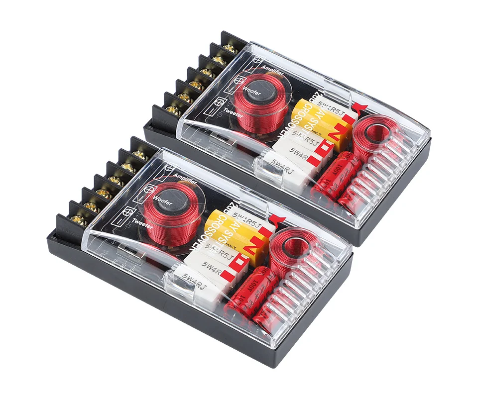 AIYIMA 2PCS 200W 2 Wege Audio Auto Lautsprecher Crossover Höhen Bass Unabhängige Lautsprecher Filter High Low Frequenz Teiler 3000Hz – Detail 8