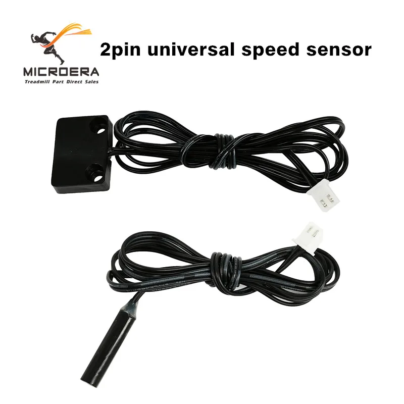 Sensor de velocidad para cinta de correr de 2 pines, sensor magnético para cinta de correr, podómetro, máquina para correr, sensor de repuesto, reparación Universal