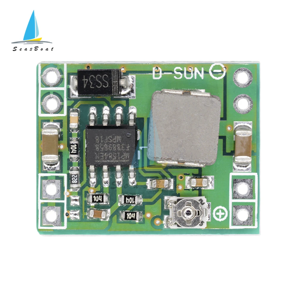 1PCS Power Module Adjustable MP1584EN DC DC 3A Power Step-down Descending Output Module 12 v9v5v3 LM2596 24V