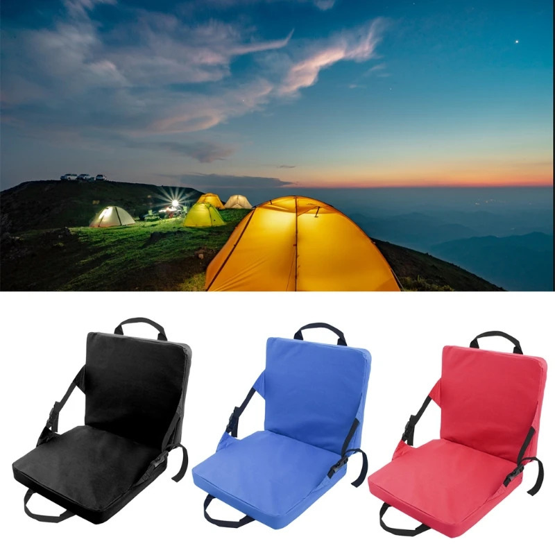 

Indoor & Outdoor Folding Chair Cushion Boat Canoe Kayak for Sports Events Outing Travelling Hiking Fishing