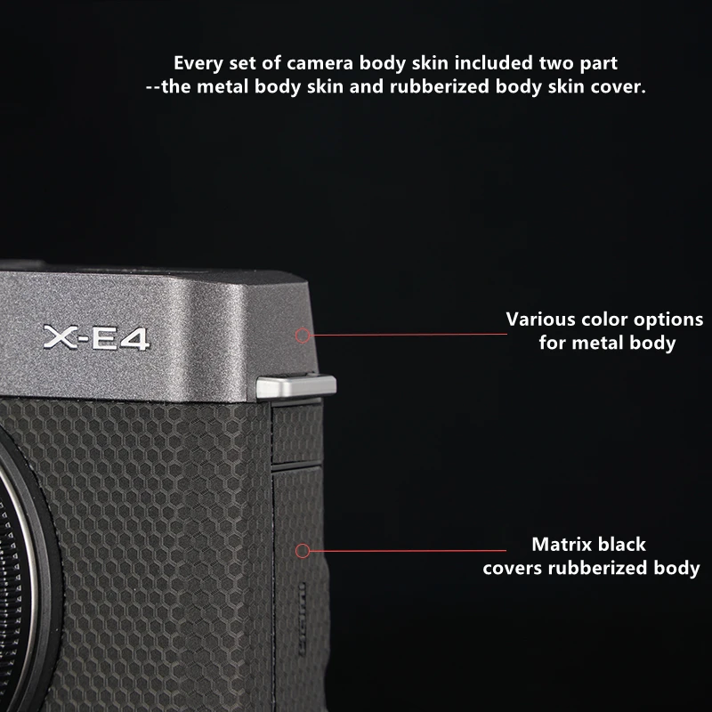 Пленка для камеры Fuji XE4, пленка для защиты от царапин для Fujifilm X-E4, наклейка для камеры X E4, премиум-защитная пленка для защиты от царапин, чехлы