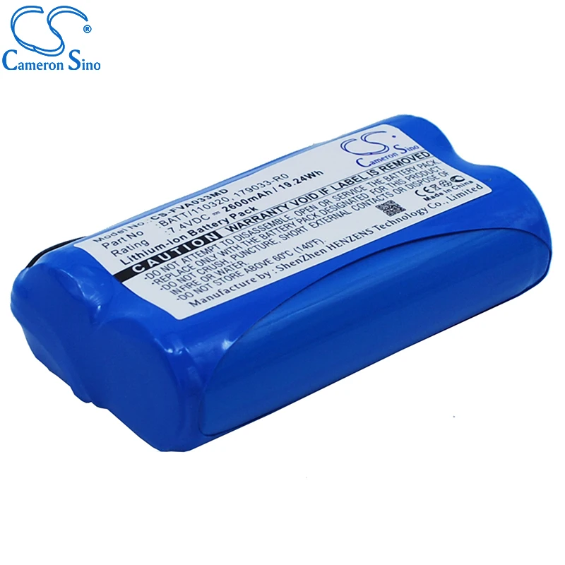 CameronSino Battery for Fresenius Infusionspump Volumat Agilia fits 179033-R0 Medical Replacement battery 2600mAh/19.24Wh 7.40V