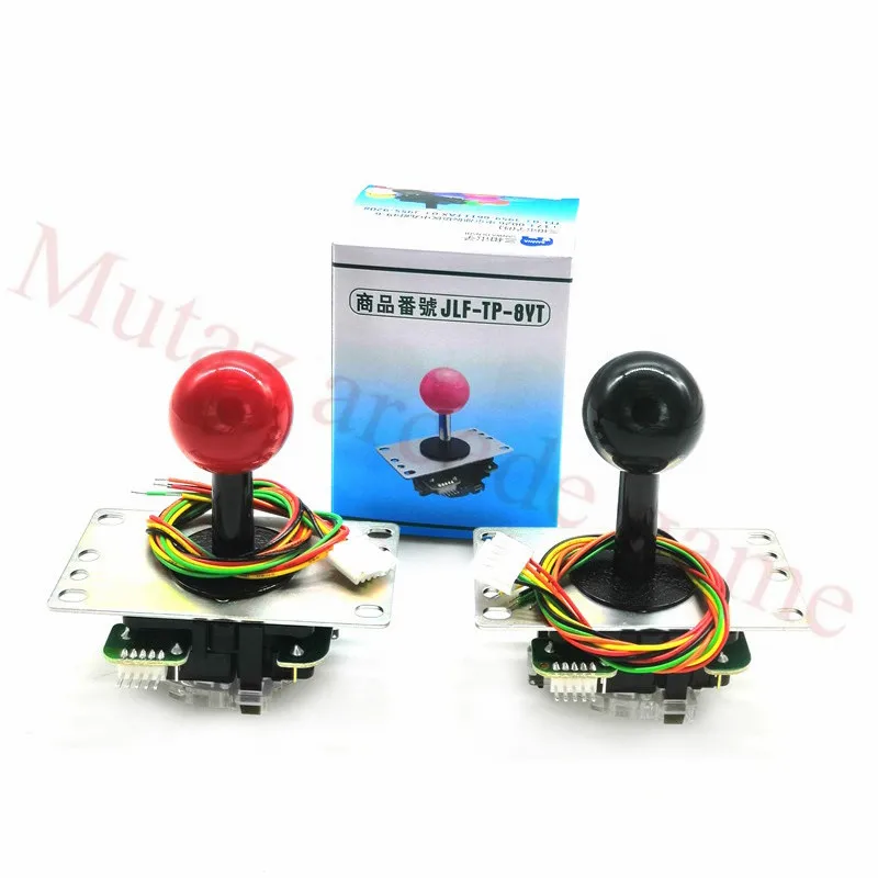 

Original JLF-TP-8YT-SK Japan Sanwa Arcade Stick 5Pin Arcade game joystick Fighting rocker with Joystick shaft and cover