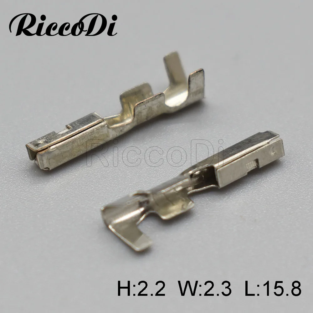 50-500Pcs ST730622-3 H62 Brass Tinned 1.0mm Automotive Terminal Automotive Connector Female Terminal DJ624A-1×0.6A