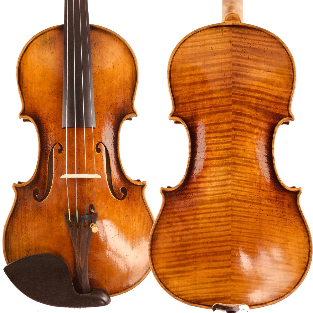 Professional Violin Made Old Violin Guarnelli Violin Model Professional Violin Made Old Paint