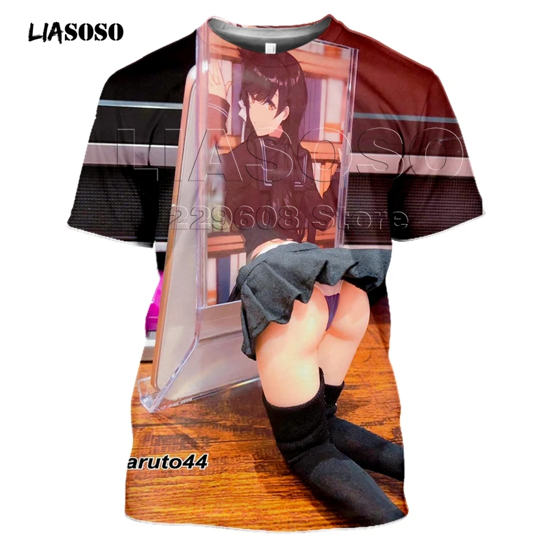 LIASOSO New Anime DARLING in the FRANXX Tees 3D Print t shirt/Hoodie/Sweatshirt Unisex Streetwear Harajuku Tops hoodies