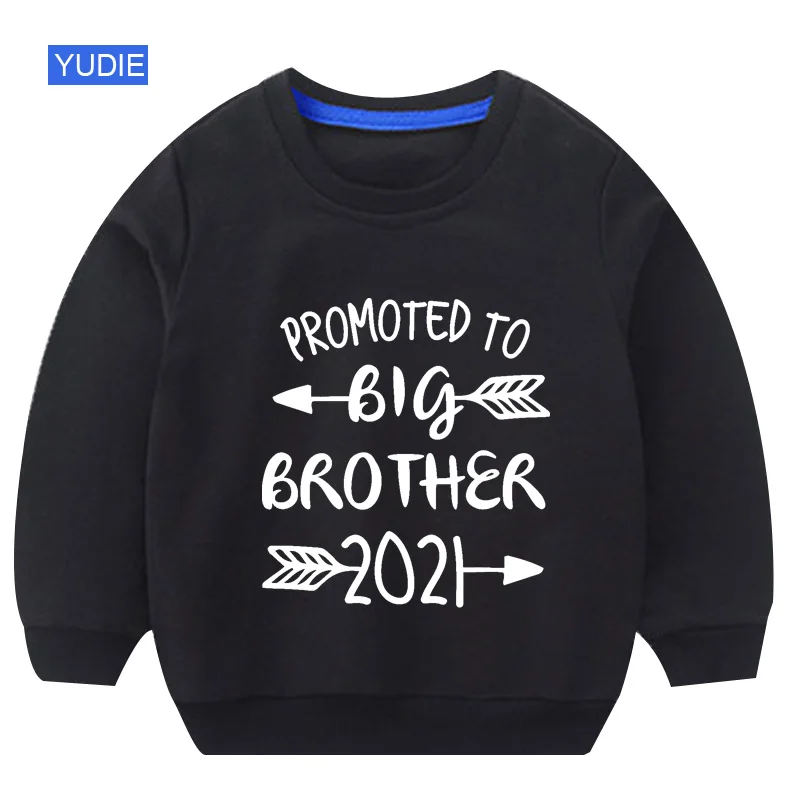 

Boys Sweatshirts Hoodies Kids Clothes Girl Long Sleeve I Am Big Brother Letter Boys Sweatshirts 2-7 Years Spring Children Shirt