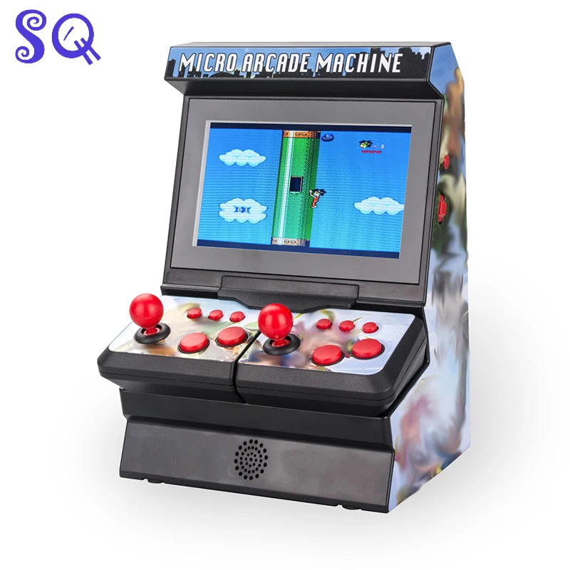 Mini handheld Slot machine 4.3 inch classic arcade console Built-in 300 games Big screen TV wireless doubles game machine