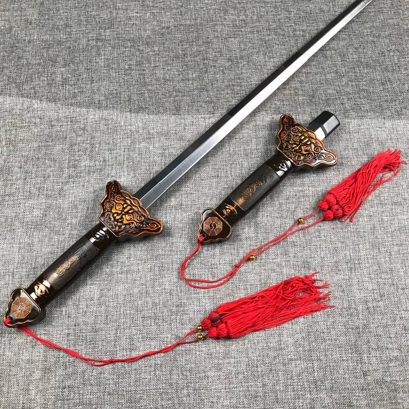 Shaolin Sword Wushu Sword Martial Arts Kung Fu Tai Chi Extend Perform Scalable Sword Magic Blade Outdoor Fitness Products