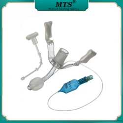 Adult Disposable Sterile Medical PVC Tracheostomy Tube With Cuff