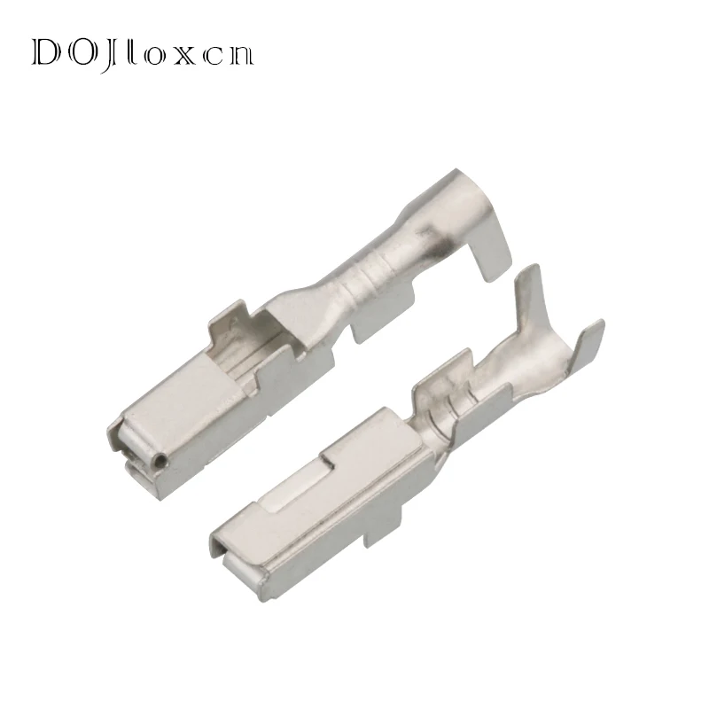 20/50/100/200 Pcs 2.2 Mm H62 Messing Vertinde Koperen Aansluitingen Auto Mannelijke Vrouwelijke Connector Socket DJ611-2.2A 7114-4021