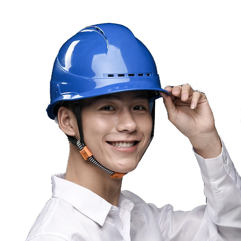 New Safety Helmet Breathable Construction Engineering Hard Hat With Reflective Tape Creative Protective Work Cap High Strength