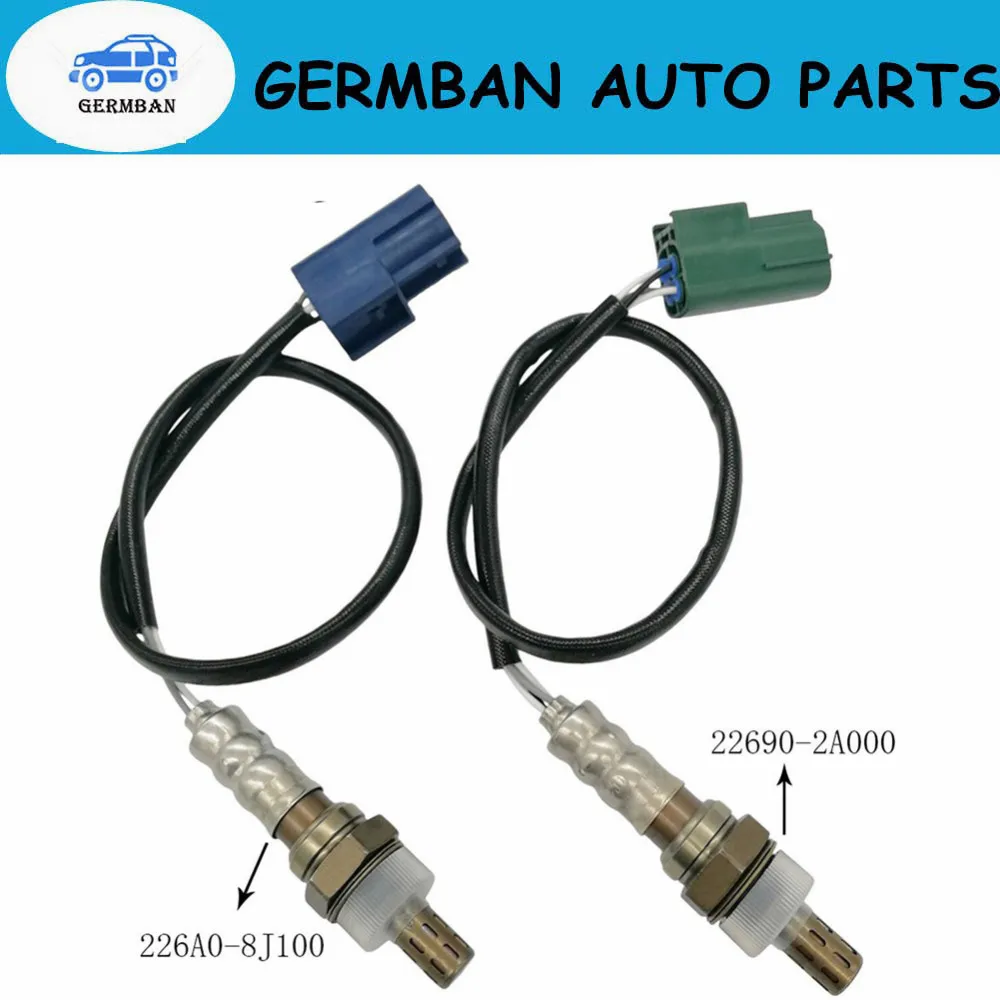 2Pcs 226A0-8J100 22690-2A000 ,234-4273,25024457 Oxygen Sensor For Nissan 350Z 05-06 Infiniti FX35 2004-2006 G35 2004-2007 3.5L