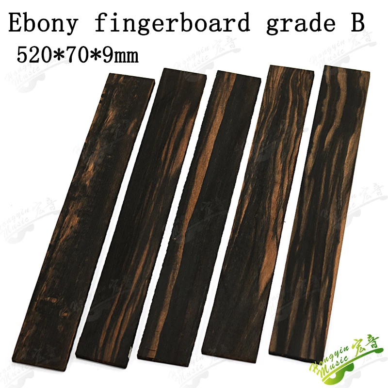 HUATOOL 3A A B Afrikanische Ebenholz-Gitarre Ebenholz-Griffbrett Wollbrett Ballade Klassische Elektrogitarre Holzmaterial Zubehör – Detail 15