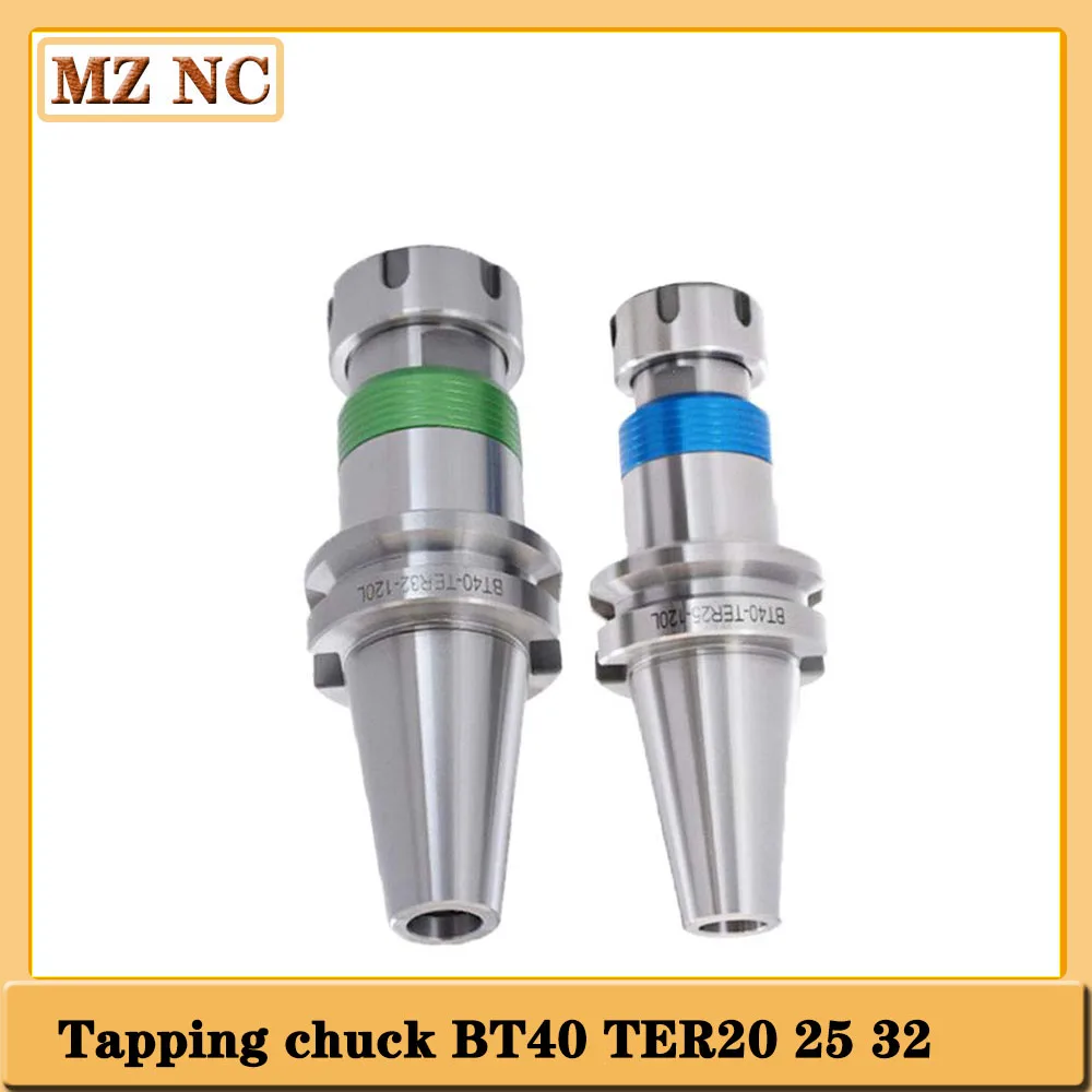 1PCS BT30 BT40 ER32 TER16 TER20 TER25 Floating Tap holder BT40 tapping collet chuck cnc milling thread tool