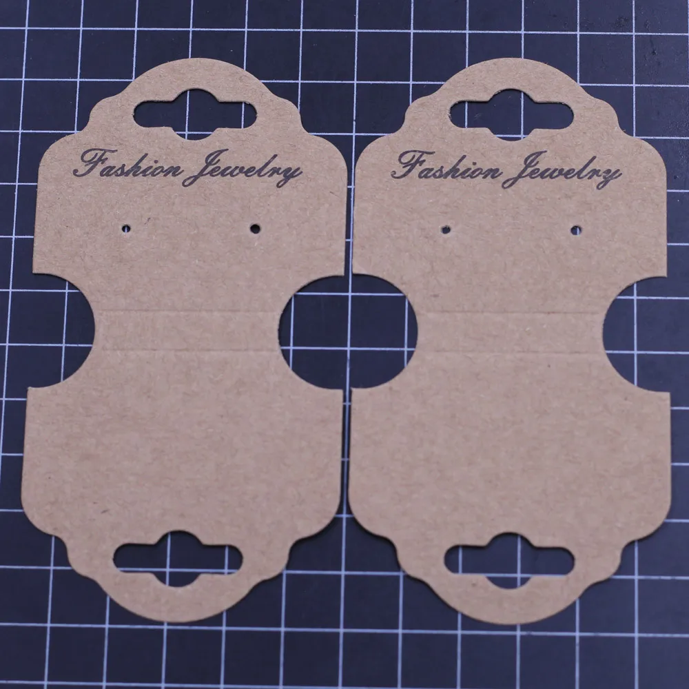 New 19 Style Paper Plastic Earring Ear Stud Ring Hang Tag Card Jewelry Show Display Packing Card Holder Packaging For Necklaces