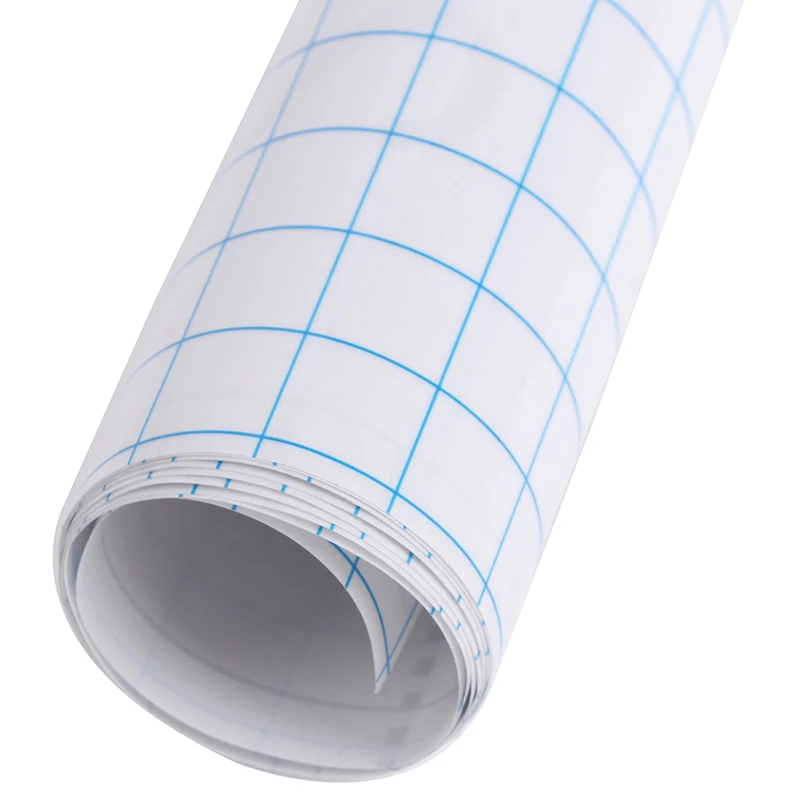 

1 Rolls Transparent Tack Vinyl Transfer Application Paper Tape Roll For Signage Crafts 30*100cm