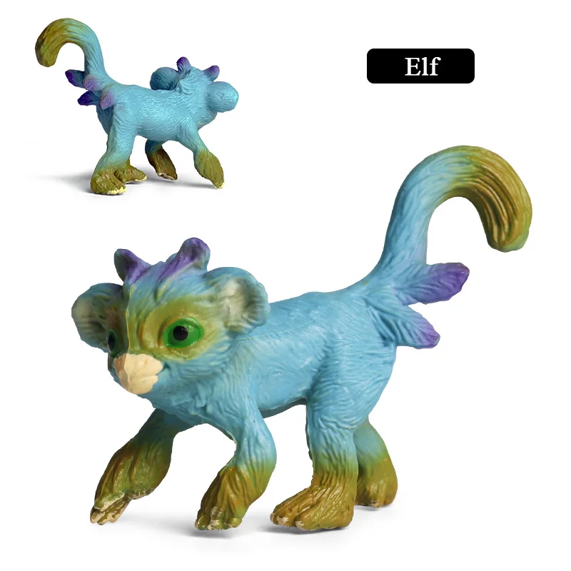 Oenux Original Echte Märchen Fliegen Pferd Simulation Tier Mythische Elfen Elf Pegasus Action-figuren Modell PVC Nette Kinder Spielzeug – Detail 10