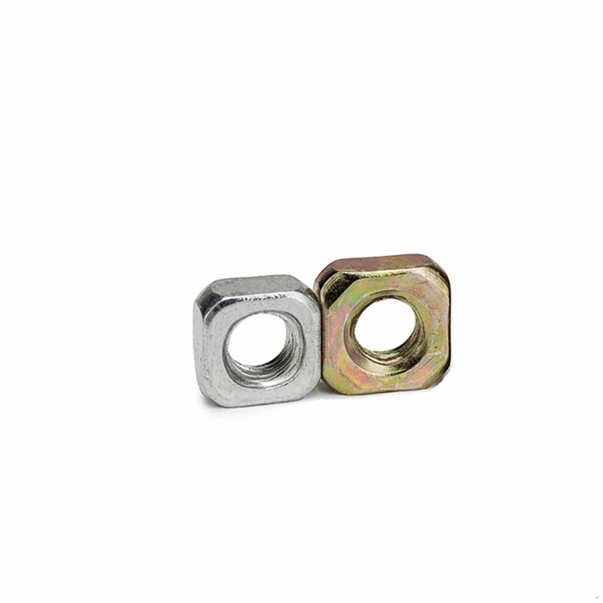 1/5/10/20PCS M3 M4 M5 M6 M8 M10 M12 Carbon Steel Galvanized GB39 Metric Threaded Square Nut Foursquare Quadrate