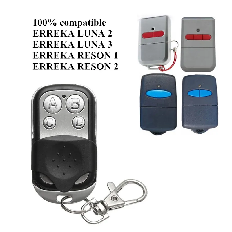 ERREKA LUNA Garage Door/ Gate Remote Control Duplicator 433mhz ERREKA RESON garage command 433.92 handheld transmitter