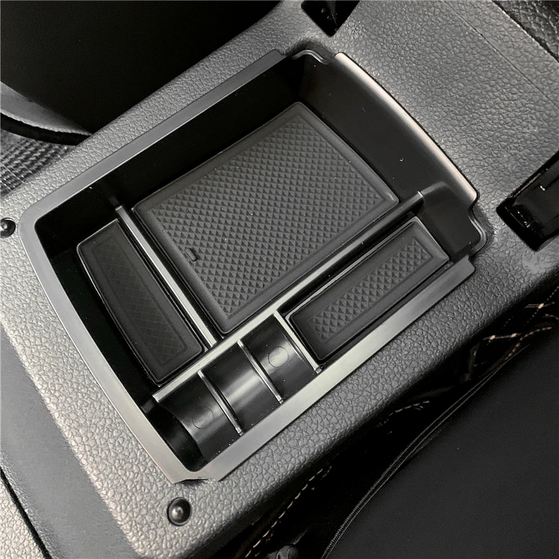 

For Volkswagen VW Golf 7 MK7 MK7.5 Center Console Organizer Armrest Storage BoxFor Volkswagen VW Golf Sportsvan Armrest Box