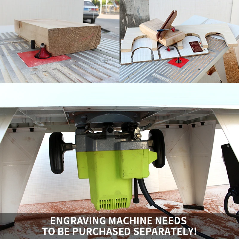 Máquina de gravação de bancada para madeira, aparagem eletromecânica, multifuncional, fresadora de madeira